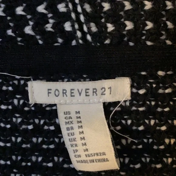 𝅺forever 21 women’s cardigan; size M - Picture 3 of 5
